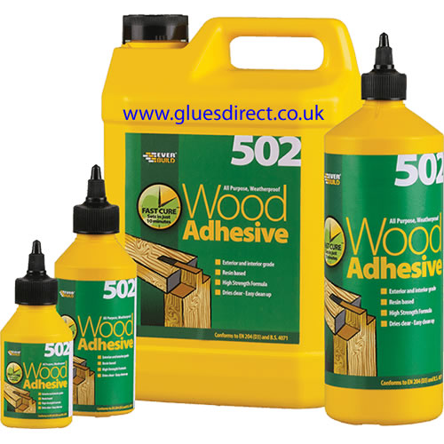 Everbuild 502 All Purpose Weatherproof PVA Adhesive Everbuild 502 All Purpose Weatherproof PVA Adhesive